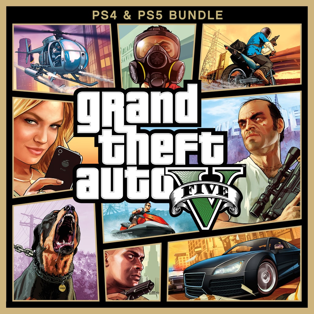 Capa de Grand Theft Auto V